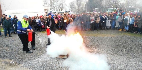 SAPANCA MYO’DA YANGIN TATBİKATI