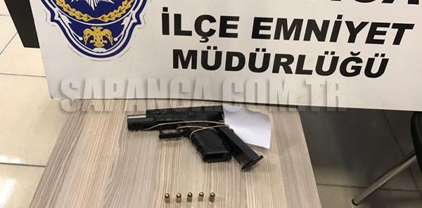 RUHSATSIZ SİLAH ELE GEÇİRİLDİ