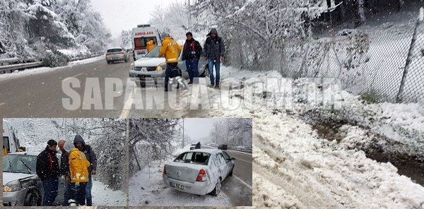 SAPANCA’DA MEYDANA GELEN TRAFİK KAZASINDA AKİF EJDEROĞLU YARALANDI
