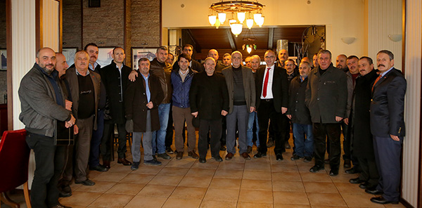 BAŞKAN YILMAZER MUHTARLARLA BİR ARAYA GELDİ