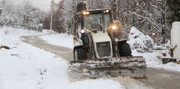 SAPANCA’DA KARLA MÜCADELE ÇALIŞMALARI