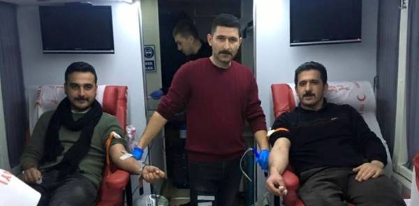 KAN BAĞIŞI KAMPANYASINA BÜYÜK İLGİ