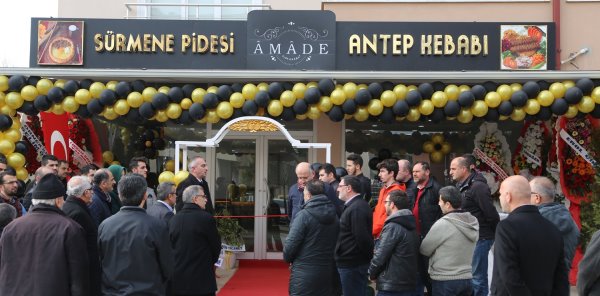 AMADE PİDE VE KEBAP SALONU AÇILDI