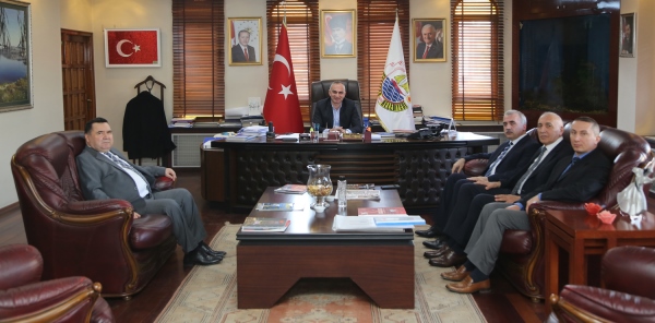 VERGİ DAİRESİ BAŞKANINDA YILMAZER'E ZİYARET