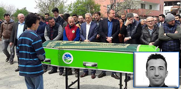 KALP KRİZİ GEÇİREN ÖĞRETMEN TOPRAĞA VERİLDİ