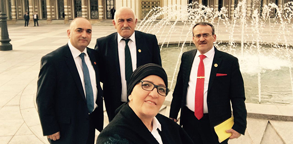 SAPANCALI MUHTARLAR ANKARA'DA