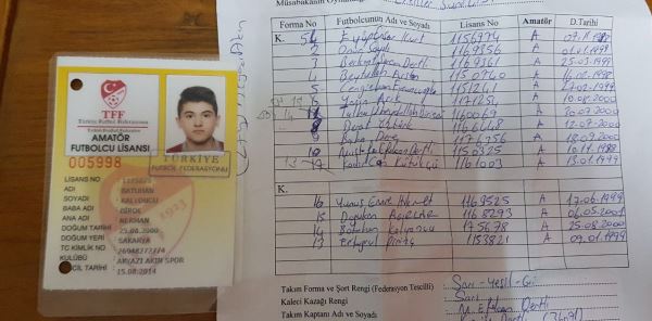 SAHTE OYUNCU SKANDALI