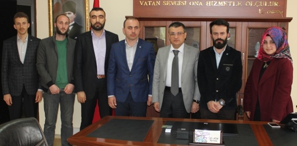 TÜGVA TEMSİLCİSİ ÜSTÜBİ'DEN ZİYARETLER