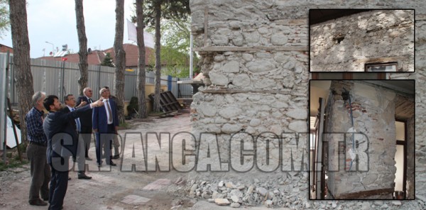 TARİHİ CAMİDE GÜÇLENDİRME YAPILMIYOR İDDİASI