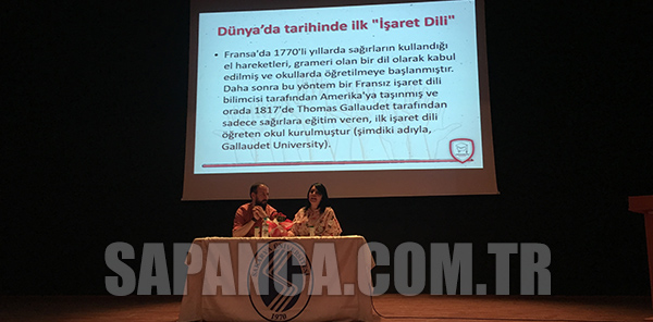 SAPANCA MYO'DA İŞARET DİLİ SEMİNERİ