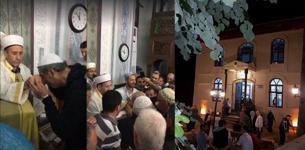 KADİR GECESİ'NDE SAKAL-I ŞERİF COŞKUSU