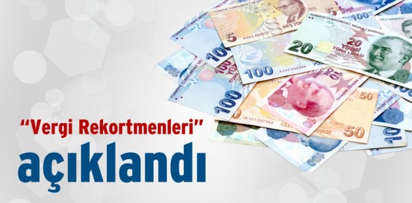 İŞTE SAPANCA'NIN VERGİ REKORTMENLERİ