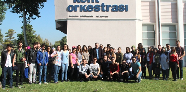 SAPANCA MYO ÖĞRENCİLERİ YATIRIMLARI GEZDİ