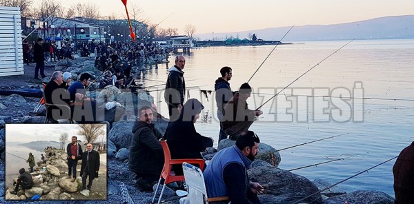 SAPANCA GÖLÜ'NDE BALIK BEREKETİ