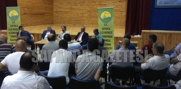 AĞAÇ A.Ş. SAPANCALI ÜRETİCİLERİ DİNLEDİ