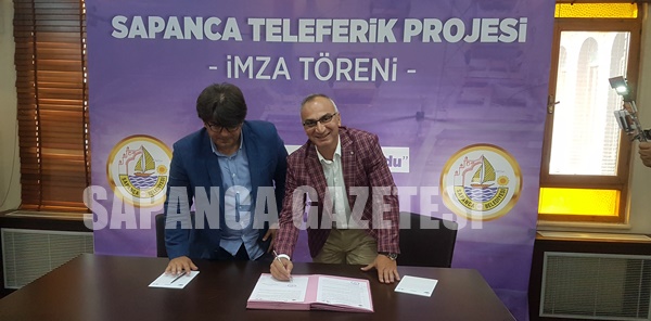 TELEFERİK SÖZLEŞMESİ İMZALANDI
