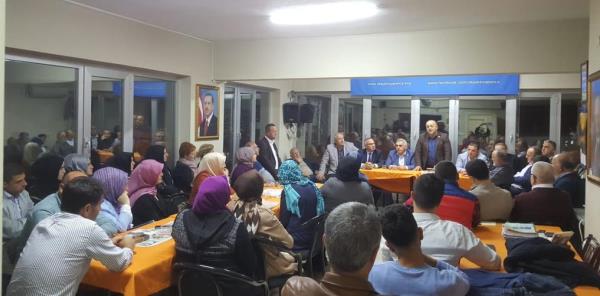AK PARTİ YEREL SEÇİM GÜNDEMİYLE TOPLANTI