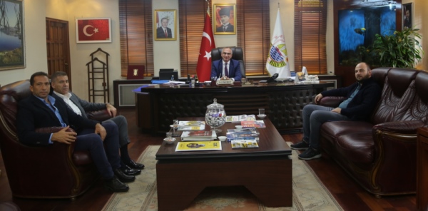 FENERBAHÇE'DEN BAŞKAN YILMAZER'E ZİYARET