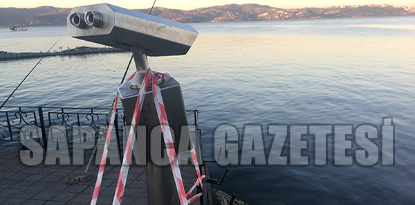 DERNEĞE AİT DÜRBÜNLERİ KIRIP SOYDULAR