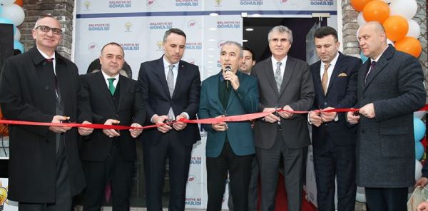 AK PARTİ SAPANCA MERKEZ İLETİŞİM BÜROSU AÇILDI