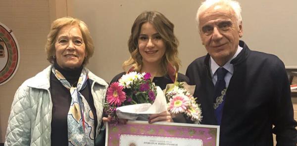 BAŞAK ERDOĞAN AVUKATLIK RUHSATINI ALDI