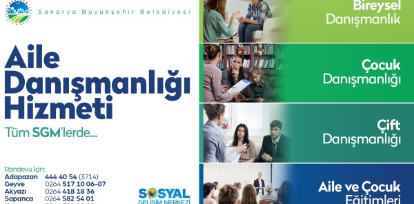SGM'DEN AİLE DANIŞMANLIĞI HİZMETİ