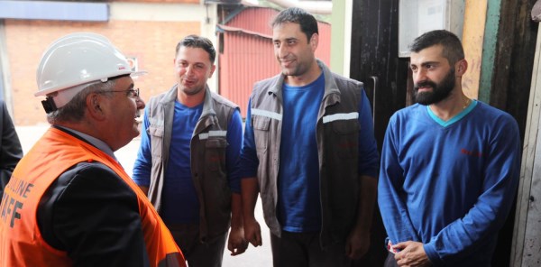 VALİ NAYİR'DEN ONDULİNE AVRASYA'YA ZİYARET