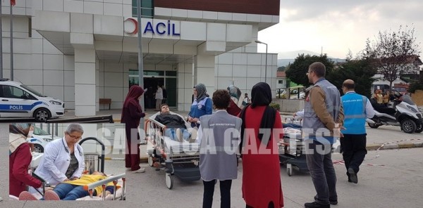 SAPANCA İLÇE HASTANESİNDE HEYECAN DOLU ANLAR