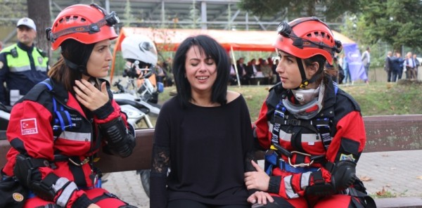 SAPANCA'DA DEPREM TATBİKATI