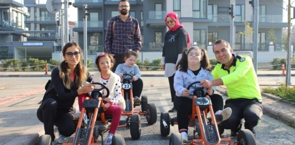 TRAFİK PARK ÖZEL ÖĞRENCİLERİ AĞIRLADI