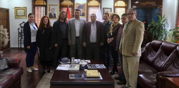 TURİZM KOMİSYONUNDAN BAŞKAN ÖZEN'E ZİYARET