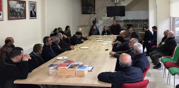 KARAYAKALIOĞLU PARTİLİLERLE BULUŞTU