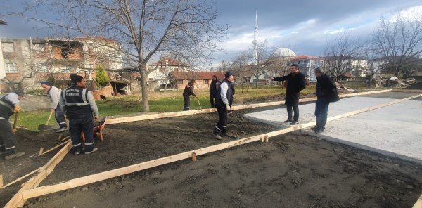 BAŞKAN ÖZEN, ÇALIŞMALARI YERİNDE İNCELEDİ