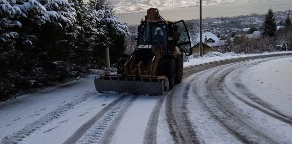 EKİPLERİN KARLA MÜCADELE SINAVI
