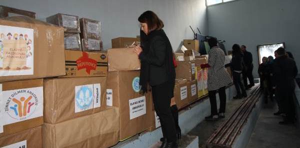 MİNİKLER ELAZIĞ'DAKİ KARDEŞLERİNİ UNUTMADI