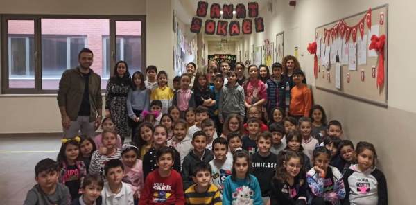 SANAT SOKAĞI OLUŞTURDULAR