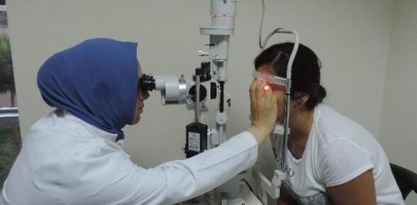 GÖZ POLİKLİNİĞİ YENİDEN HİZMETE VERMEYE BAŞLADI