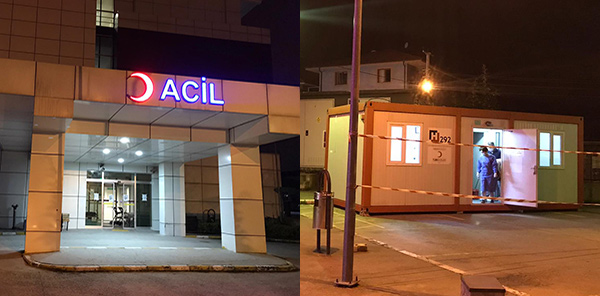 SAPANCA İLÇE HASTANESİ'NDE COVİD-19 ÖNLEMİ