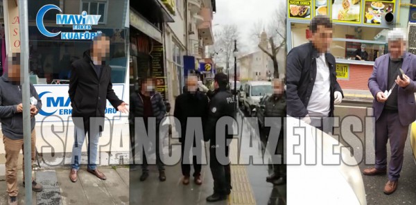 SAPANCA'DA POLİSTEN 'SOSYAL MESAFE' KONTROLÜ