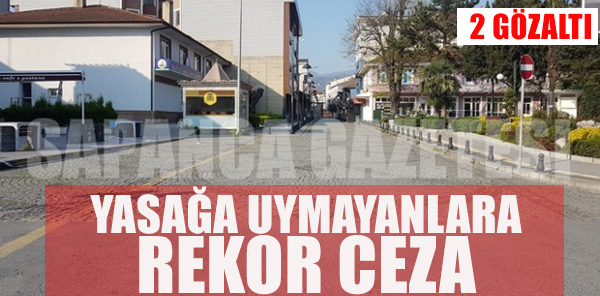 İŞTE 2 GÜNLÜK SOKAĞA ÇIKMA YASAĞININ BİLANÇOSU