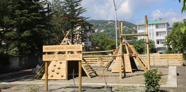 PARK YAPIMI ÇALIŞMALARINDA SONA GELİNDİ