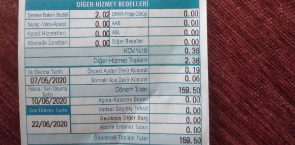 SU FATURALARI TAVAN YAPTI VATANDAŞ İSYAN ETTİ