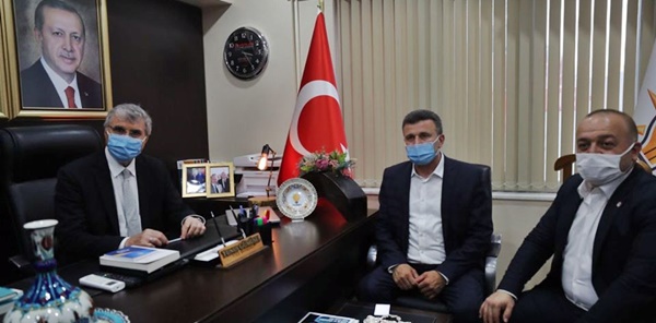 YÜCE: 'İLÇEDEKİ TÜM ÇALIŞMALARIN DESTEKÇİSİ OLACAĞIZ'