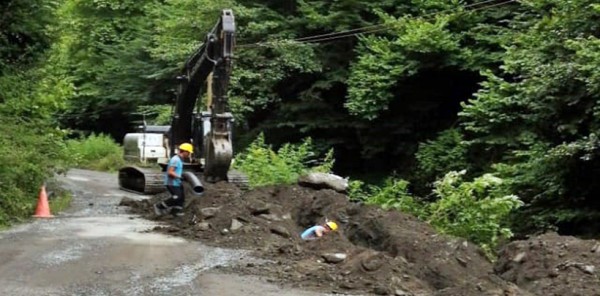 MAHMUDİYE'YE YENİ KANALİZASYON HATTI