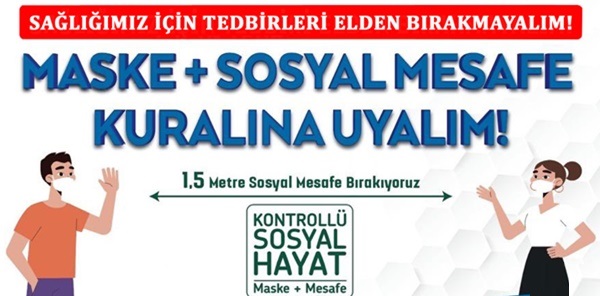 COVİD-19'LA MÜCADELEDE YASAKLAR BAŞLIYOR