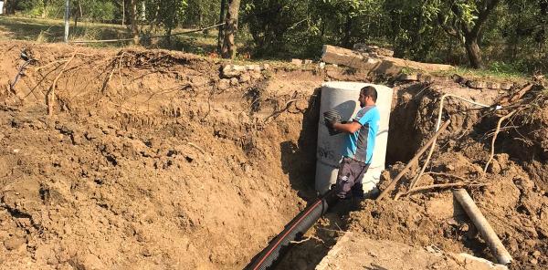 KANALİZASYON VE YOL YAPIM ÇALIŞMALARI