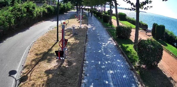 SAPANCA BİSİKLET VE YÜRÜYÜŞ YOLUNA GÜVENLİK AMAÇLI MOBESE SİSTEMİ KURULDU