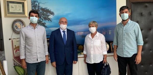 CHP'Lİ ÜYELER SORUNLAR İÇİN SASKİ'DE