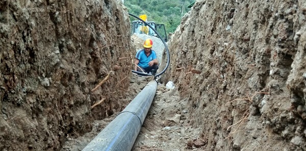 SAPANCA'DA İÇMESUYU ALTYAPISI GÜÇLENDİRİLİYOR