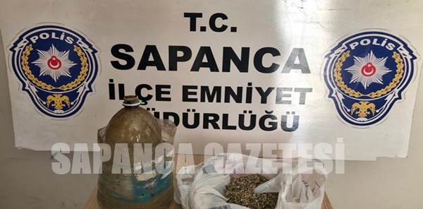 SAPANCA EMNİYETİ UYUŞTURUCUYA GEÇİT VERMİYOR